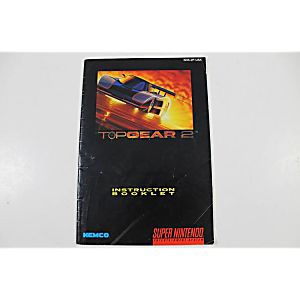 SNES Manuals - Top Gear 2