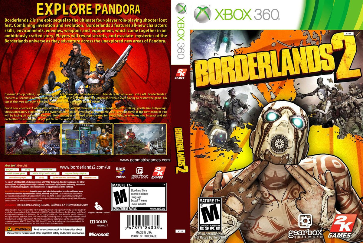 Jogo Borderlands 2 Xbox 360 2K com o Melhor Preço é no Zoom