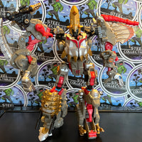 Transformers Power Core Combiners Grimstone Dinobot Team