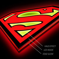 Superman LED Wall Light by Brandlite
