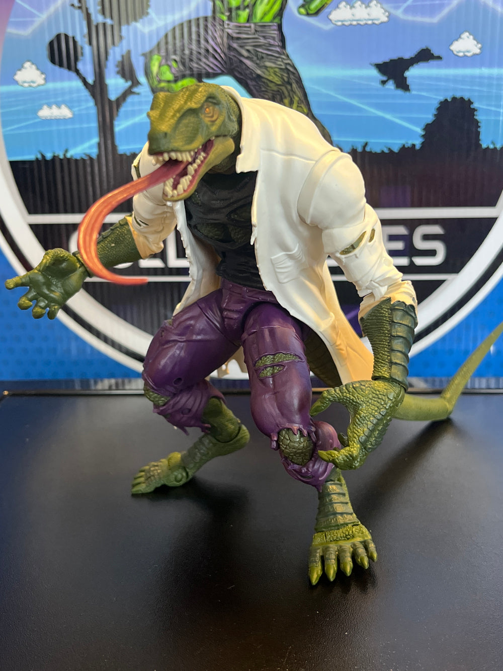 Marvel Legends Lizard BAF Complete