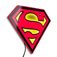 Superman LED Wall Light by Brandlite
