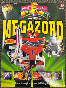 Mighty Morphin Power Rangers Vintage Deluxe Megazord set (SEALED)