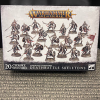 Warhammer Age of Sigmar Soulblight Gravelords Deathrattle Skeletons