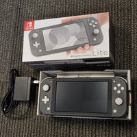 NINTENDO SWITCH LITE CONSOLE - GRAY W/ 128GB MICRO SD [CIB]

