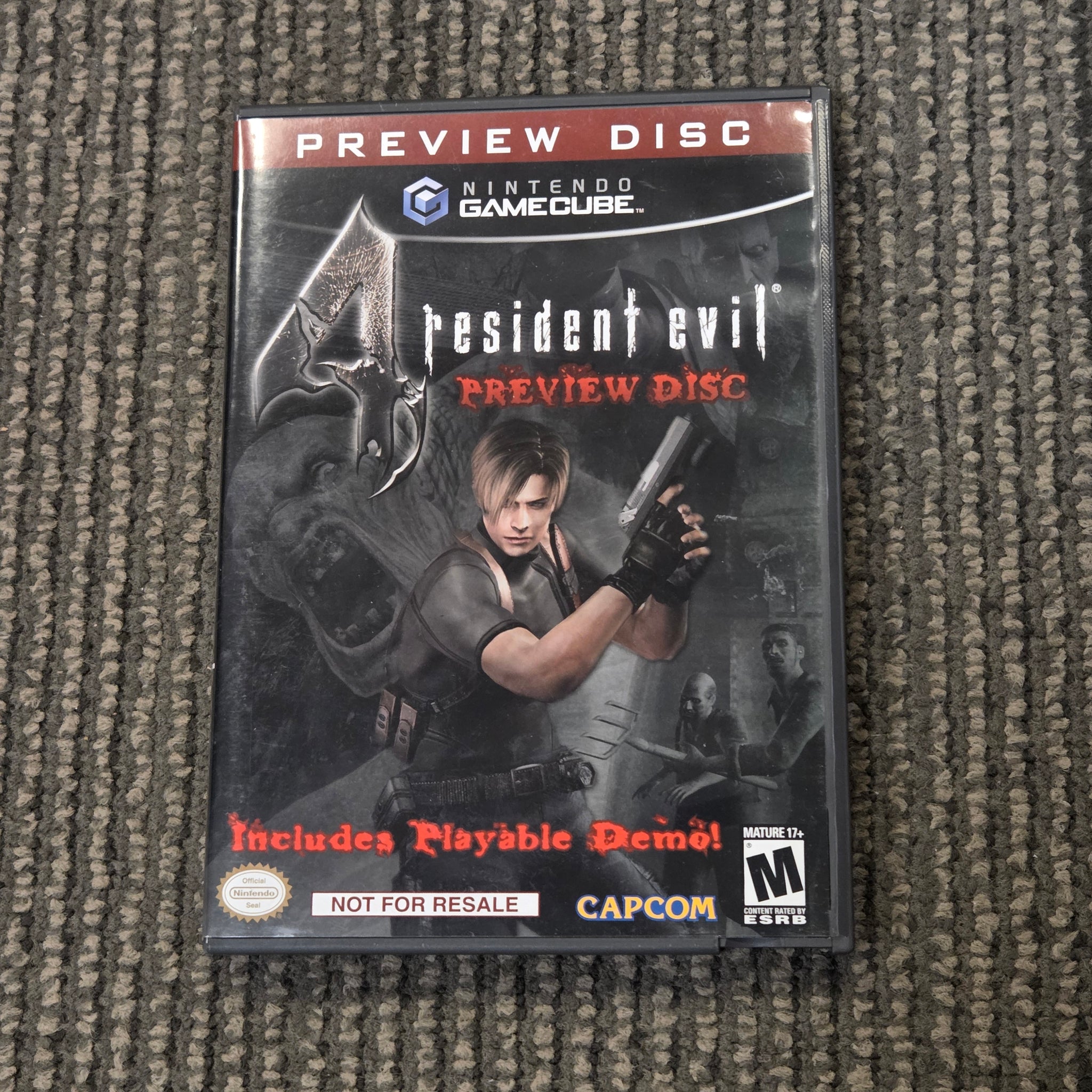 GameCube - RESIDENT EVIL 4 PREVIEW DISC [CIB] | Steel Collectibles LLC.