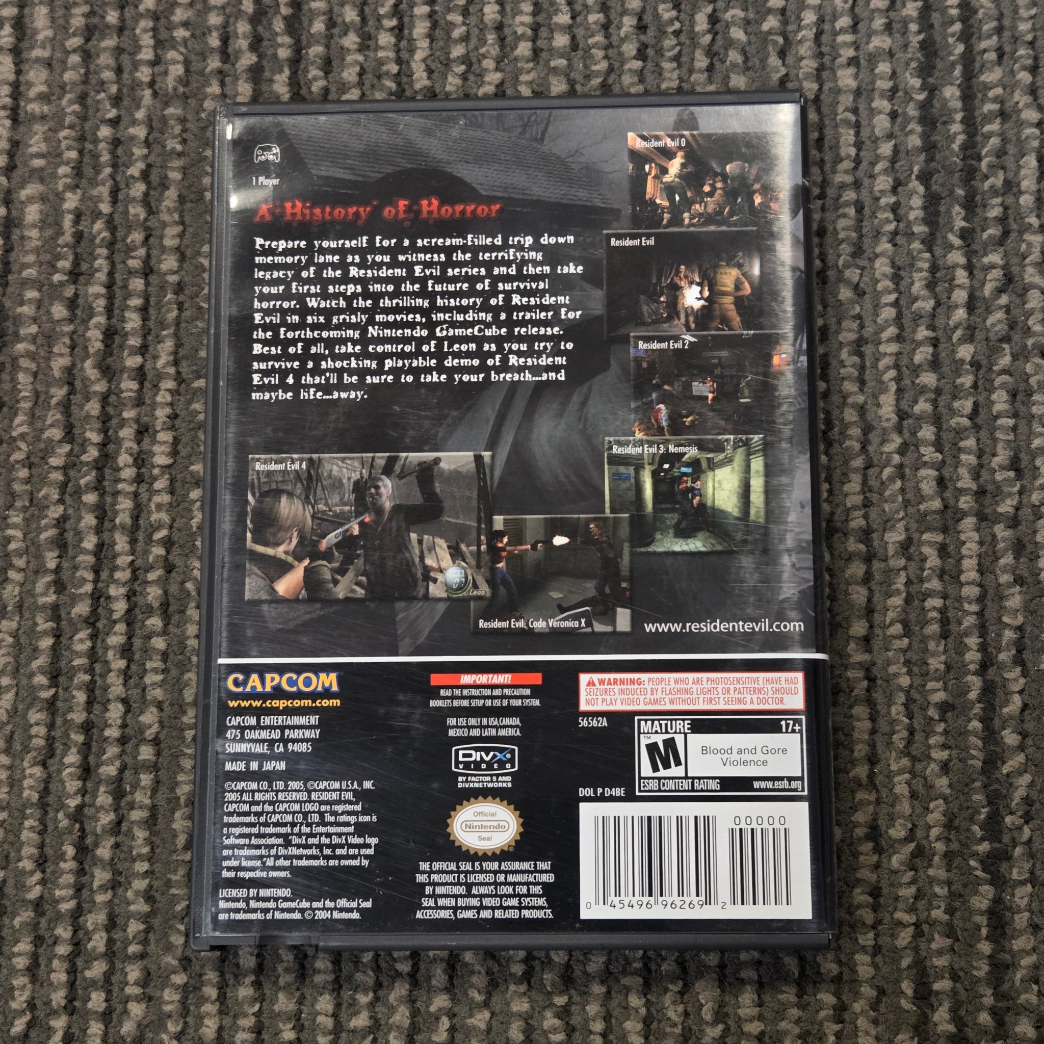 GameCube - RESIDENT EVIL 4 PREVIEW DISC [CIB] | Steel Collectibles LLC.