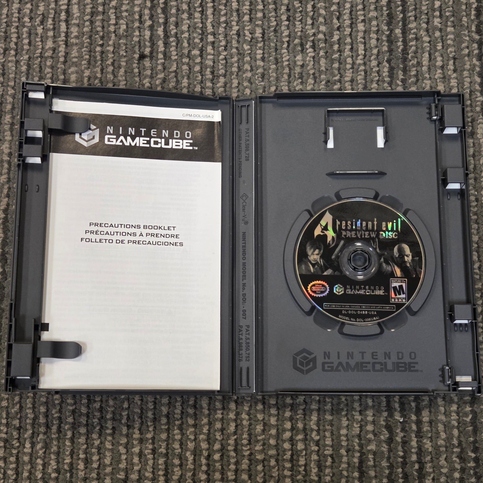 GameCube - RESIDENT EVIL 4 PREVIEW DISC [CIB] | Steel Collectibles LLC.