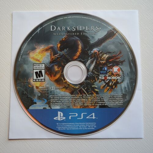 PS4 - DARKSIDERS: WARMASTERED EDITION [LOOSE DISC]