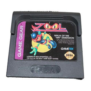 GAME GEAR - ZOOL: NINJA OF THE NTH DIMENSION [LOOSE]