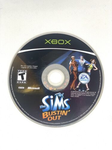 XBOX - THE SIMS BUSTIN' OUT [LOOSE DISC]