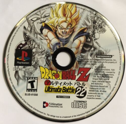 PLAYSTATION - DRAGONBALL Z ULTIMATE BATTLE 22 [LOOSE DISC]