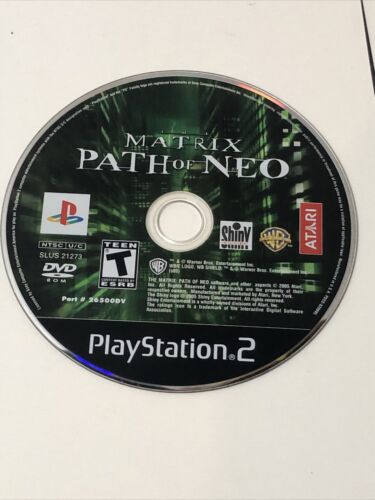 PS2 - THE MATRIX: PATH OF NEO [LOOSE DISC]