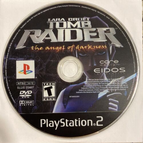 PLAYSTATION 2 - LARA CROFT TOMB RAIDER: THE ANGEL OF DARKNESS [DISC ONLY]