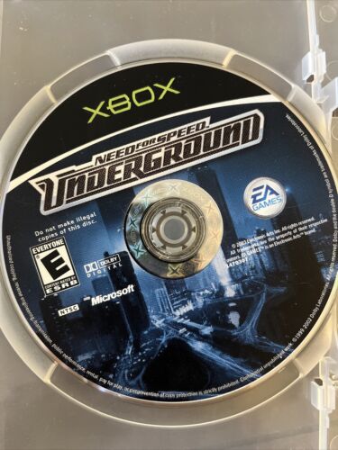 XBOX - Need for Speed Underground {LOOSE DISC}