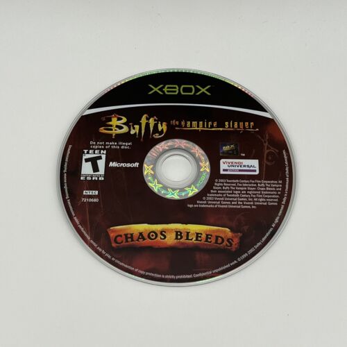 XBOX - BUFFY THE VAMPIRE SLAYER: CHAOS BLEEDS [LOOSE DISC]