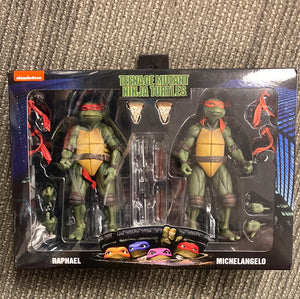 TMNT Raphael & Michelangelo 2 Pack