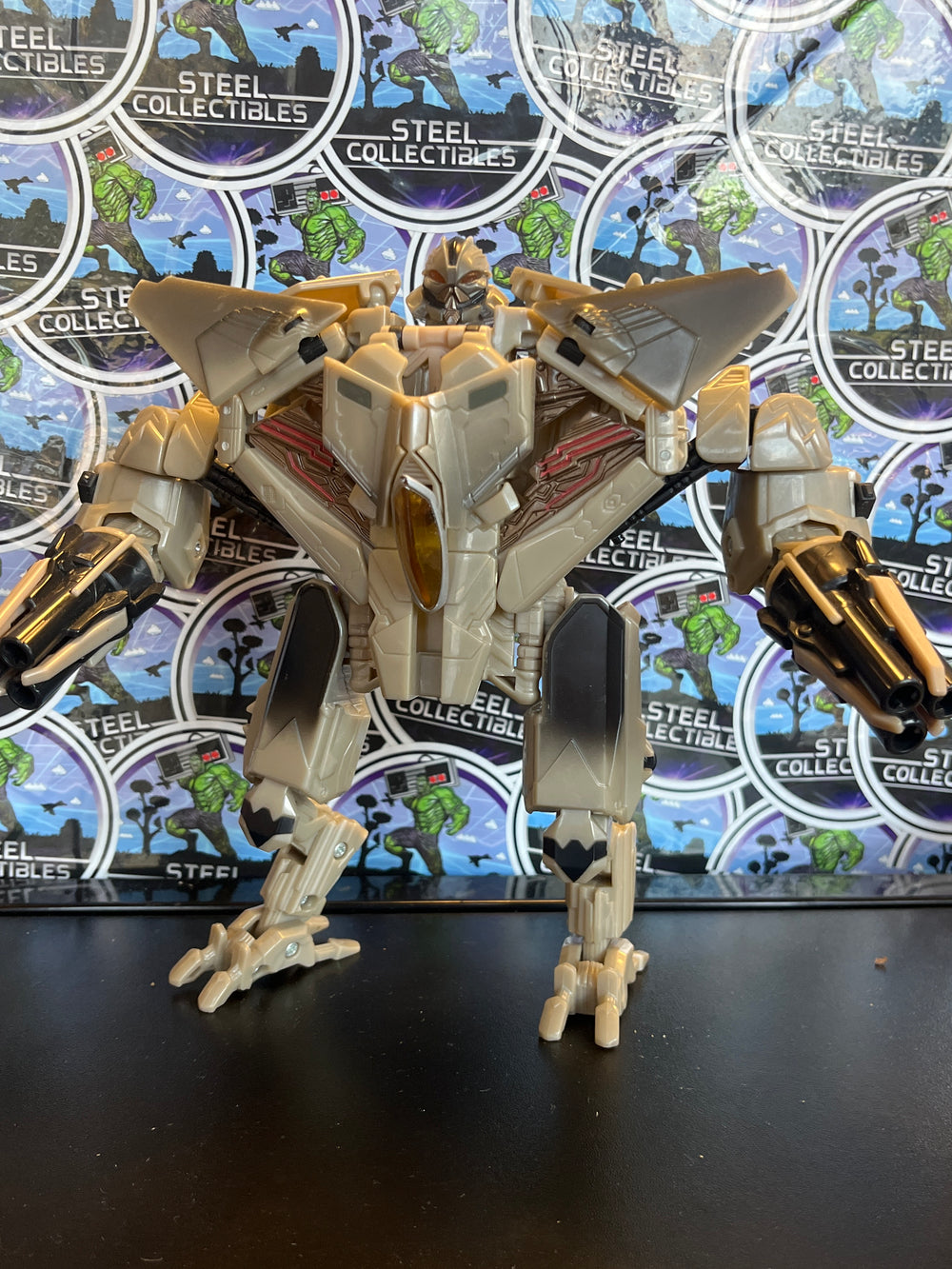 Transformers- “Transformers” 2007 Voyager Class Starscream Figure (No Missiles)