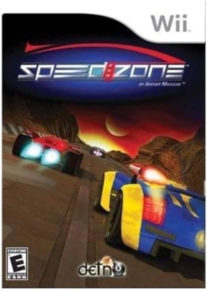 WII - SPEEDZONE [NO MANUAL]