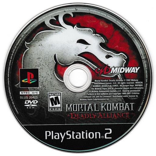 Playstation 2 - Mortal Kombat Deadly Alliance {DISC ONLY}