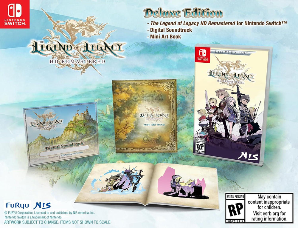 SWITCH - LEGEND OF LEGACY HD REMASTERED [DELUXE EDITION]