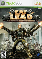 XBOX 360 - EAT LEAD: THE RETURN OF MATT HAZARD (HOLLYWOOD VIDEO CASE) [CIB]
