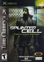 XBOX - Tom Clancy's Splinter Cell [NO MANUAL, COVERART HAS MOISTURE DAMAGE]
