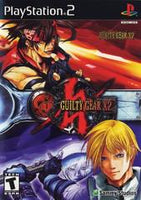 Playstation 2 - Guilty Gear X2 [NO MANUAL, WEAR ON BOTTOM OF COVERART, MOVIE GALLERY STICKER ON DISC]
