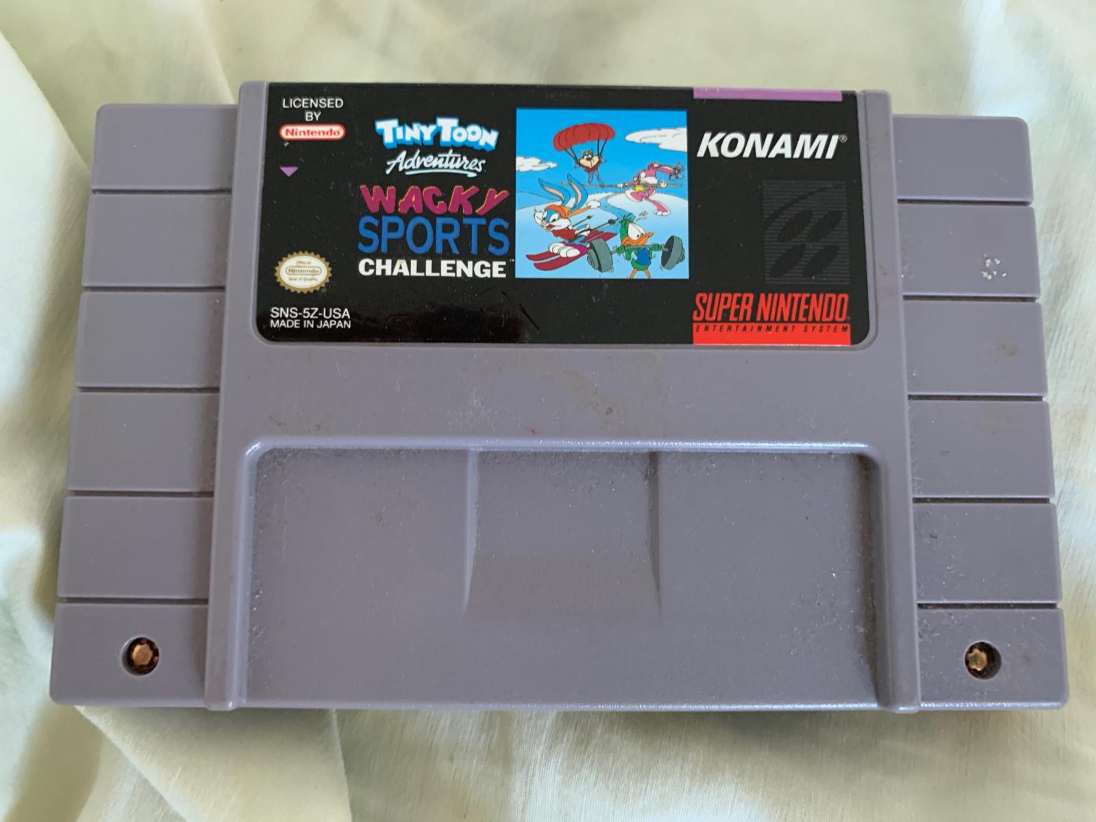 Tiny top Toon Adventures Wacky Sports for Nintendo Gameboy