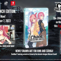 SWITCH - CHAOS;HEAD NOAH + CHAOS;CHILD DOUBLE PACK [STEELBOOK LAUNCH EDITION] {NEW/SEALED}