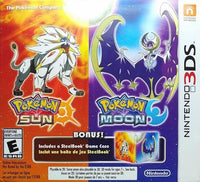 3DS - POKEMON SUN & POKEMON MOON DUAL PACK (STEELBOOK EDITION) [CIB]
