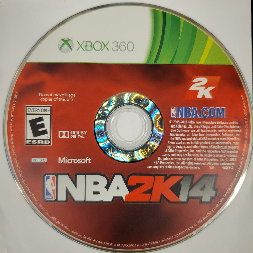 XBOX 360 - NBA 2K14 {LOOSE}