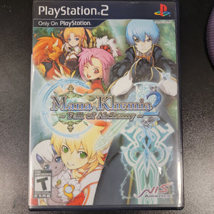 Playstation 2 - Mana Khemia 2 Fall of Alchemy {ALCHEMIC ART COLLECTION} [COMPLETE]