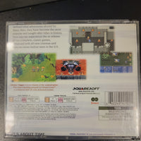 PLAYSTATION - FINAL FANTASY CHRONICLES [RARE MISCUT!] {CIB WITH REGISTRATION CARD} {BLACK LABEL}