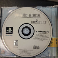 PLAYSTATION - FINAL FANTASY CHRONICLES [RARE MISCUT!] {CIB WITH REGISTRATION CARD} {BLACK LABEL}
