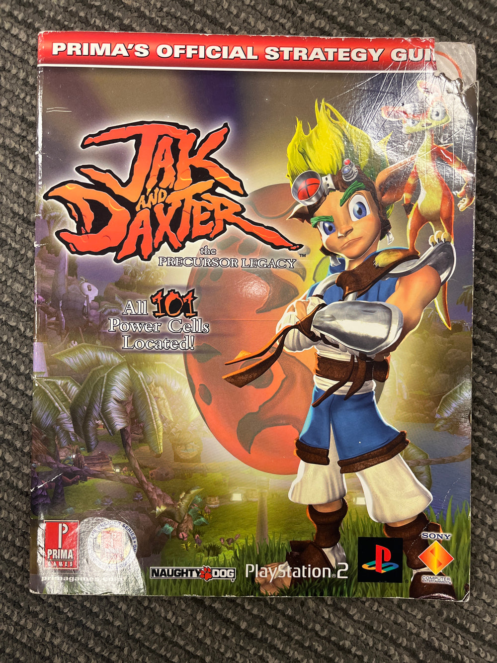 Game Guides - Jak and Daxter the Precursor Legacy Prima Guide (Damaged)