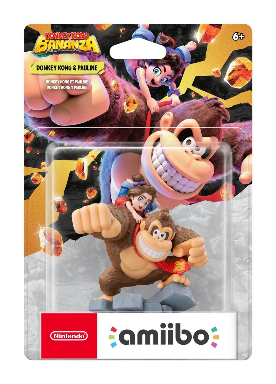 AMIIBO - DONKEY KONG & PAULINE (DONKEY KONG BANANZA) {NEW}