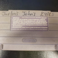 SNES - CLAYMATES {LOOSE} {WRITING ON CART}