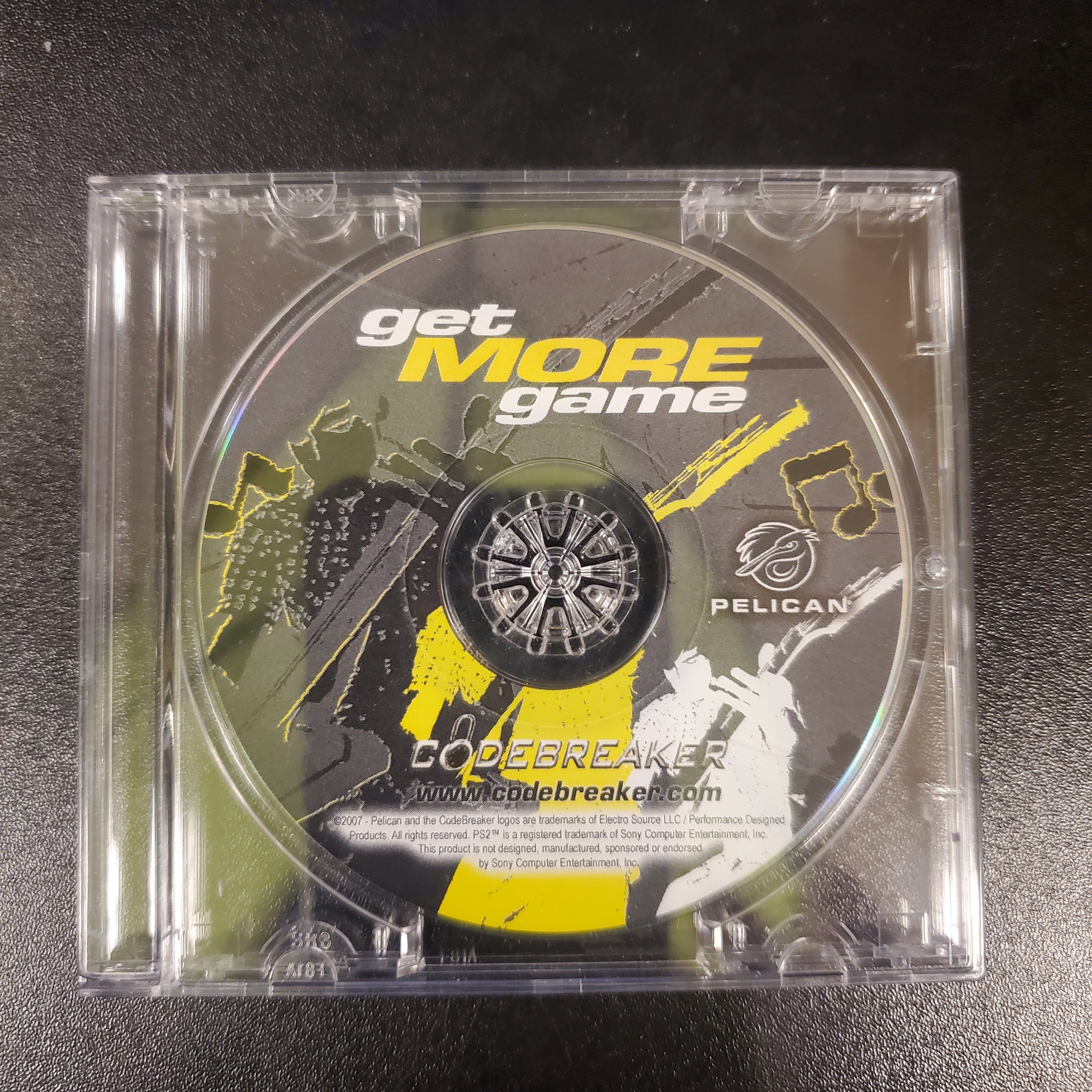 PLAYSTATION 2 - PELICAN GET MORE GAME CODEBREAKER {DISC ONLY