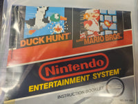 NES MANUALS - DUCK HUNT/SUPER MARIO BROS
