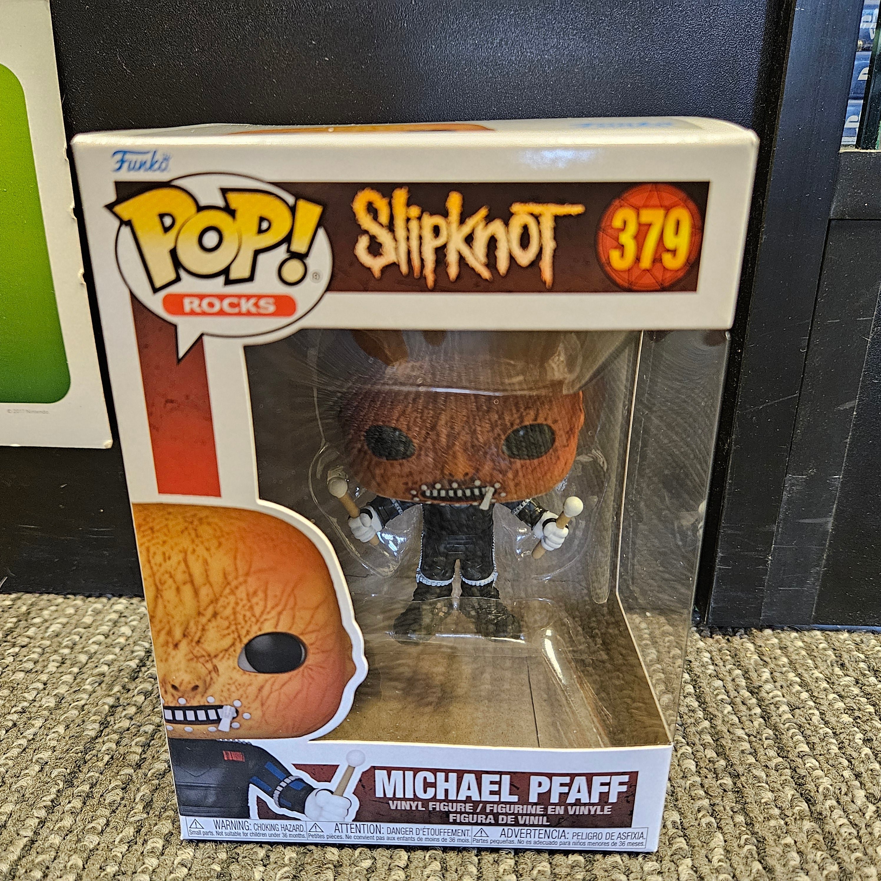 Funko Pop Michael Pfaff 379 Slipknot POP Rocks Steel Collectibles LLC