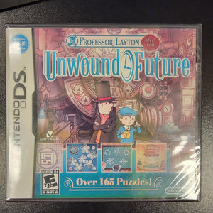 DS - Professor Layton and the Unwound Future {SEALED!} [COVER FADED]