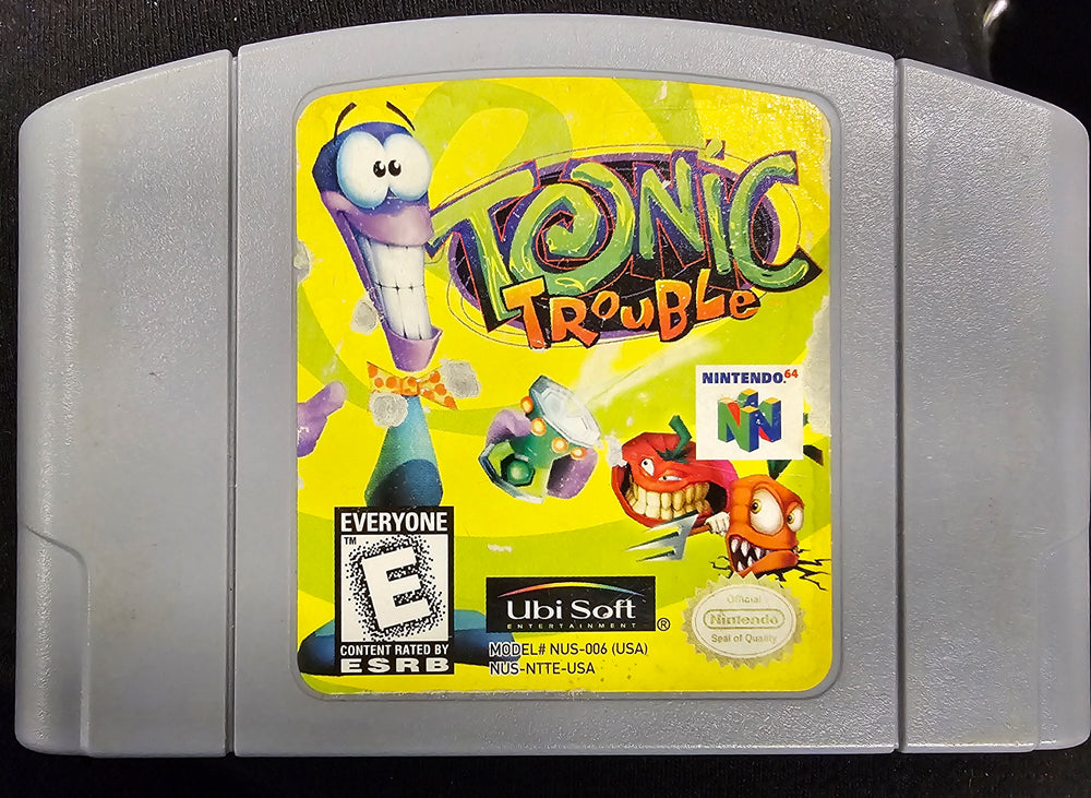 N64 - Tonic Trouble {AS PICTUTED}