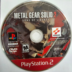 Playstation 2 - Metal Gear Solid 2 Sons of Liberty (GREATEST HITS) {LOOSE DISC}