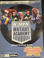 GAME GUIDES - X-MEN MUTANT ACADEMY (BRADYGAMES)
