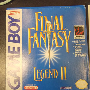 GB - FINAL FANTASY LEGEND II [COMPLETE, NEAR-MINT CONDITION!]