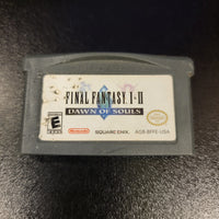 GBA - Final Fantasy 1 & 2 Dawn of Souls {LOOSE} [DAMAGED! SEE PHOTO]
