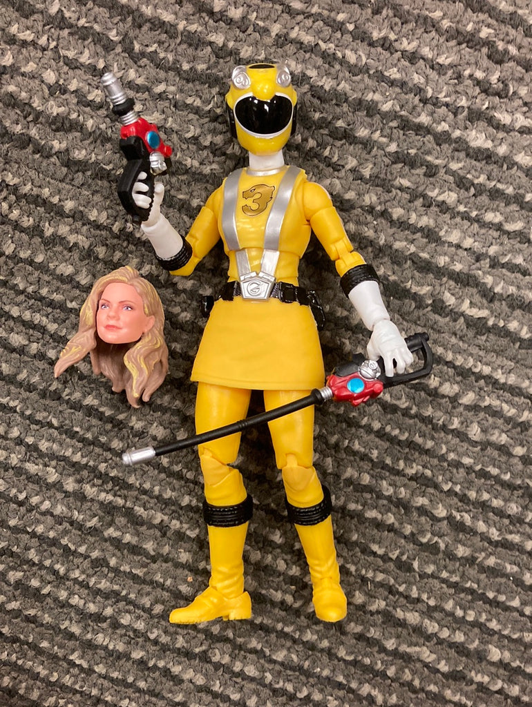 Power rangers Lightning Collection RPM Yellow ranger | Steel ...