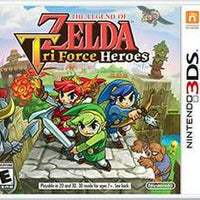 3DS - The Legend of Zelda: Tri Force Heroes {NO MANUAL/INSERTS}