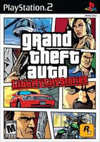 Playstation 2 - Grand Theft Auto Liberty City Stories [CIB, W/ MANUAL, NO MAP, SUN-FADED FRONT COVER]

